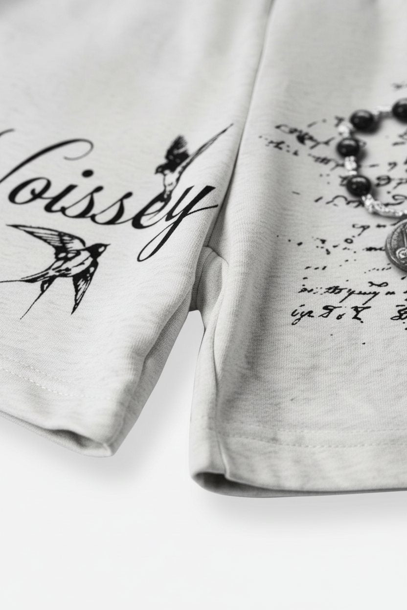 Spiritual Ascent Gri Unisex Şort